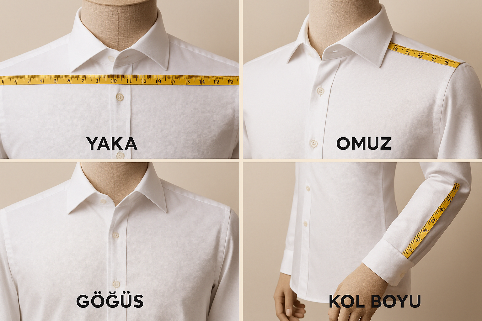 Terzide Ölçü Alma Rehberi: Evde Doğru Ölçü Nasıl Alınır?