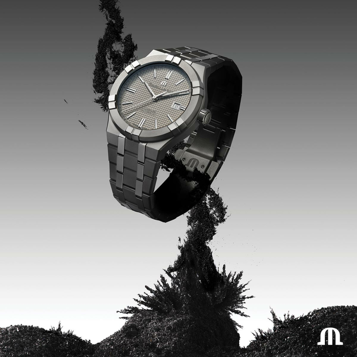 Maurice Lacroix ML-AI6008TT032230-1 Erkek Kol Saati – Titanium Şıklığı ve Dayanıklılığı