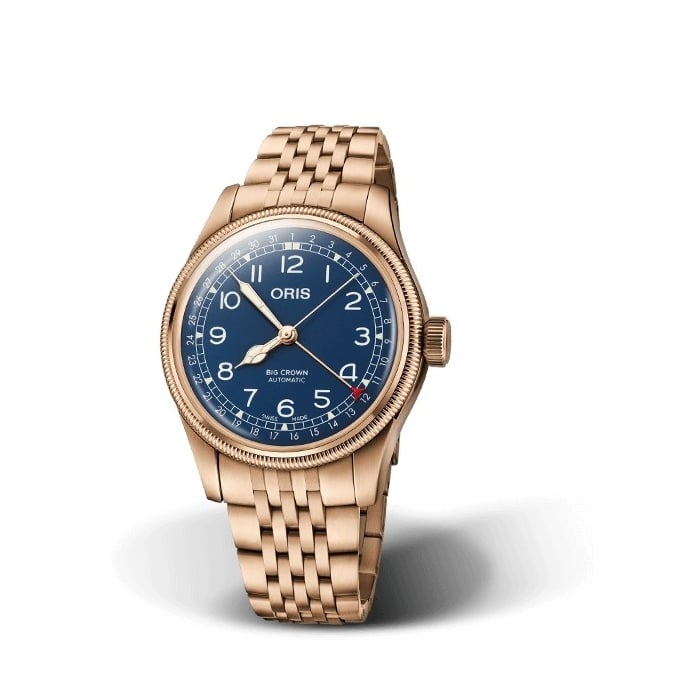 Oris OR.754 7741 3165-07 8 20 01 Erkek Kol Saati – Bronz Kasa, Siyah Kadran, Otomatik Mekanizma