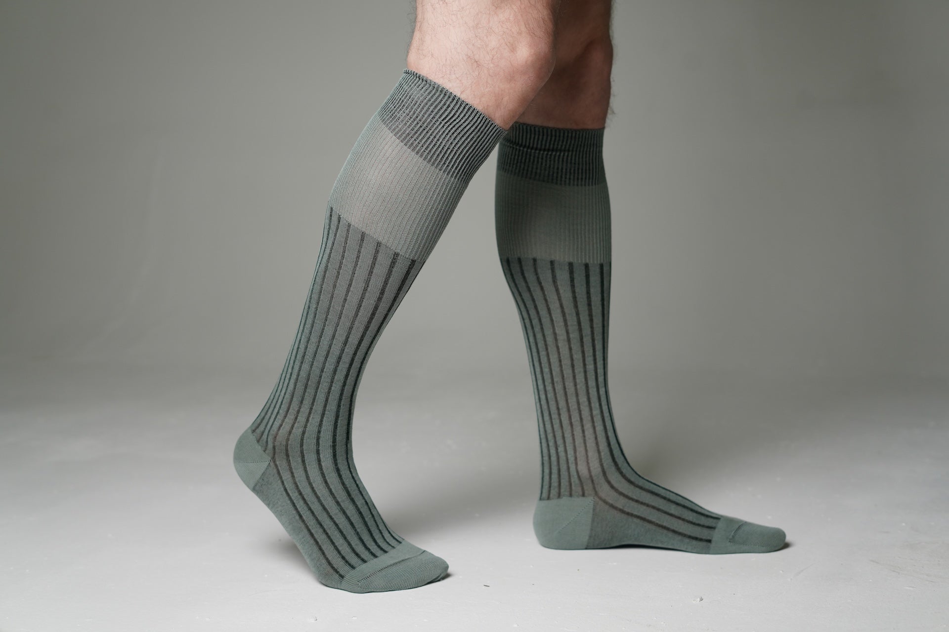 Over the Calf Mint Çorap