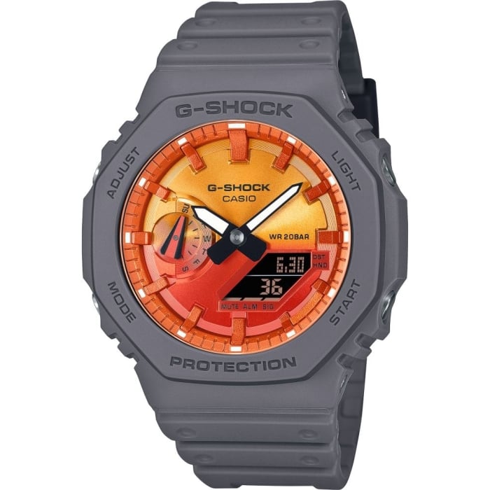 CASIO GA-2100FL-8ADR Erkek Kol Saati – Hafif Tasarım, Maksimum Dayanıklılık