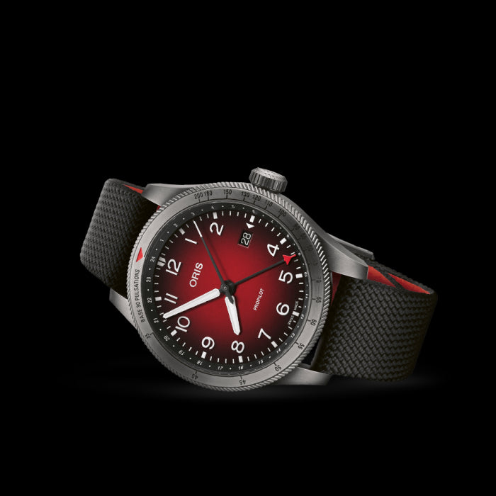 Oris OR.798 7773 4268-07 3 20 14GLC Erkek Kol Saati – GMT Fonksiyonu ve Bronz Zarafet