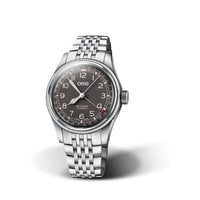 Oris OR.754 7741 4064-07 8 20 22, klasik pilot saatlerinin izinden giden, otomatik mekanizmalı, gri kadranlı ve paslanmaz çelik bilezikli şık bir erkek kol saatidir.