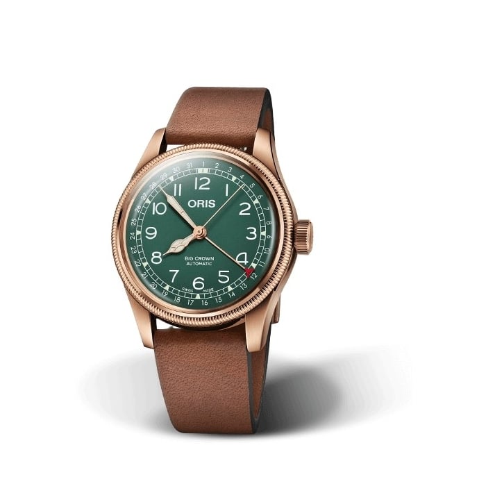 Oris OR.754 7741 3167-07 5 20 58BR Erkek Kol Saati – Bronz Kasa ve Retro Pilot