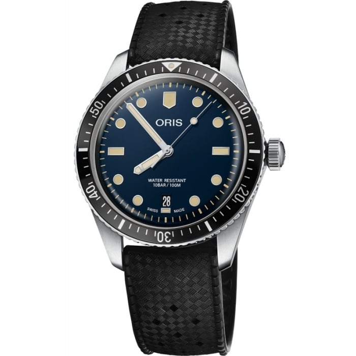 Oris OR.733 7707 4055-07 4 20 18 Erkek Kol Saati – Divers Sixty-Five Serisinden Klasik Dalgıç Saati